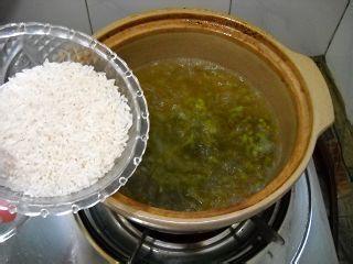薄荷绿豆粥