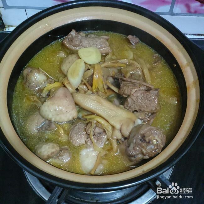 新手易做的黄花菜鸭肉