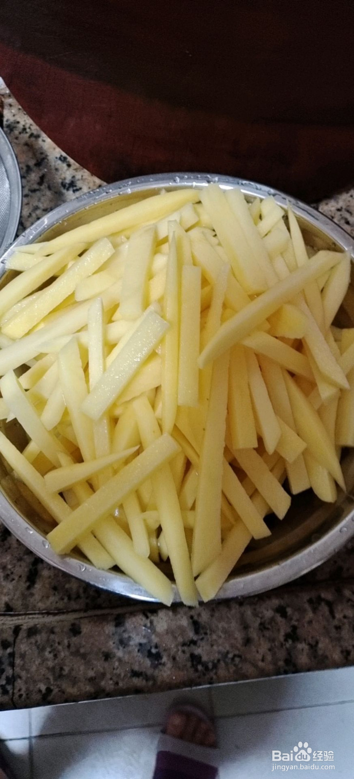 家常薯条的做法