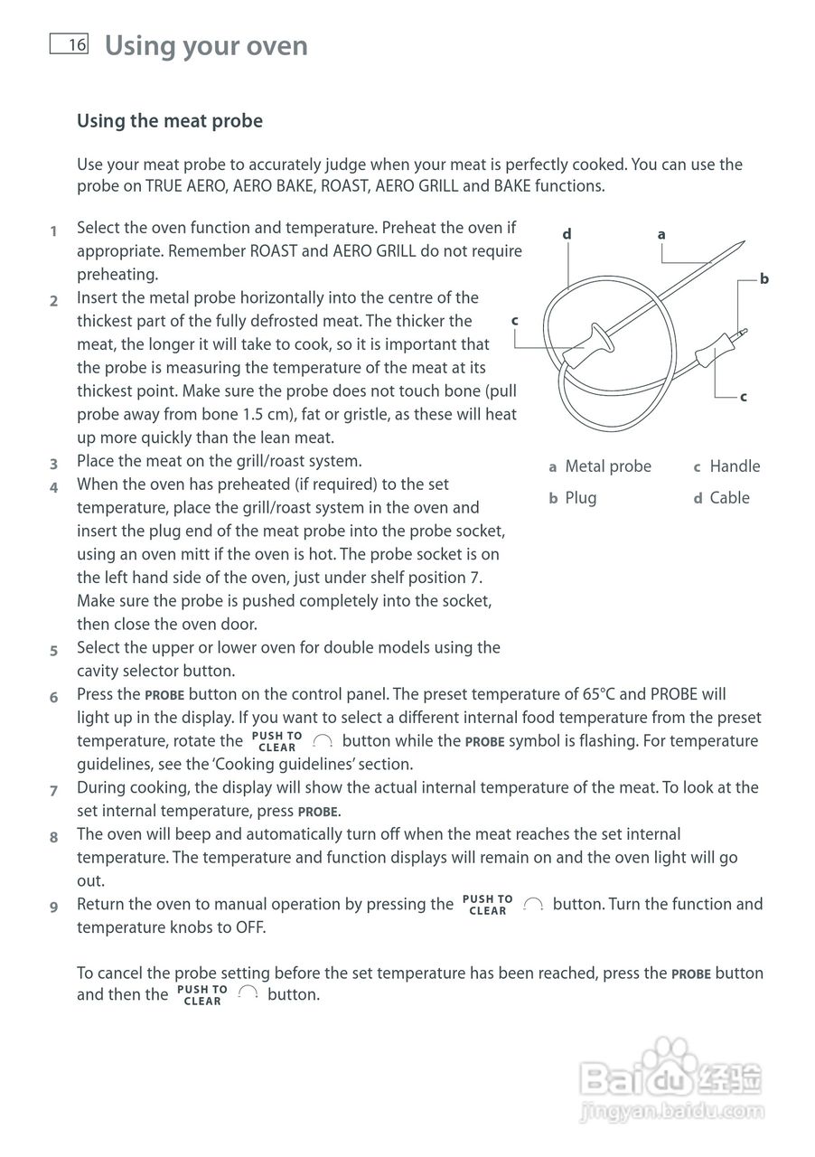 斐雪派克OB76SDEPX2嵌入式烤箱说明书:[1]