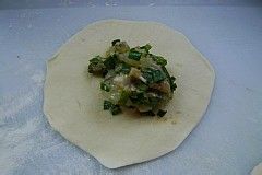 韭菜鲜虾包