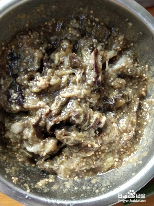 老北京蒸茄泥的做法