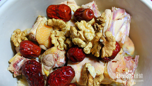 家庭版榴莲炖鸡