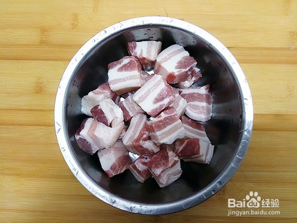 腐皮结烧肉的做法