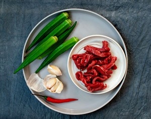 秋葵炒牛肉怎么做