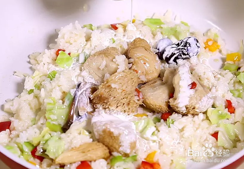 教你做麻油菇炖饭
