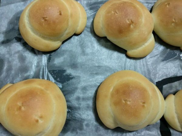 小猫咪面包#柏翠辅食节-烘焙零食#