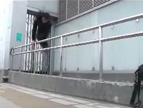 跑酷教学之走栏杆