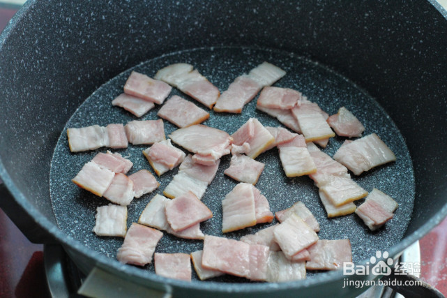 培根奶油芝士意面的做法