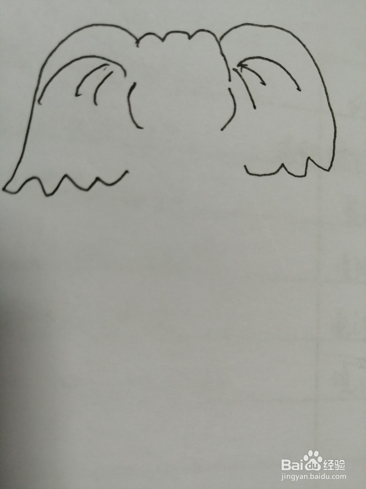 简笔画大象怎么画