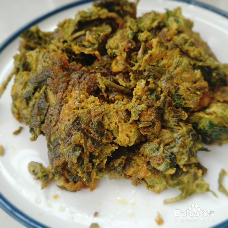 细腻美味的香椿芽炒鸡蛋