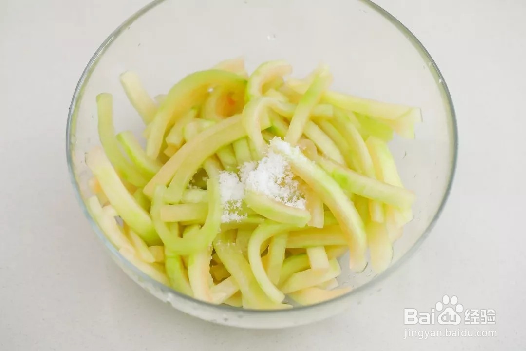 凉拌西瓜皮怎么做