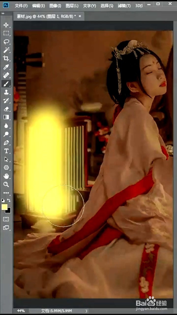 如何设置夜晚开灯效果