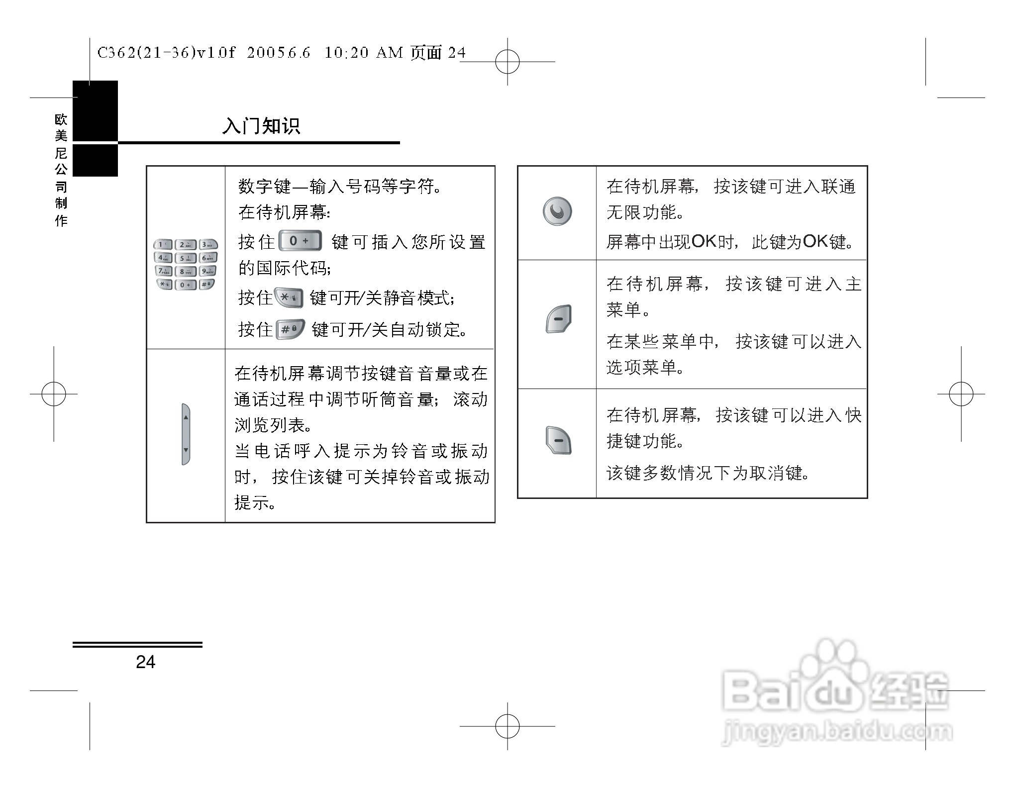 摩托罗拉C362手机使用说明书:[3]