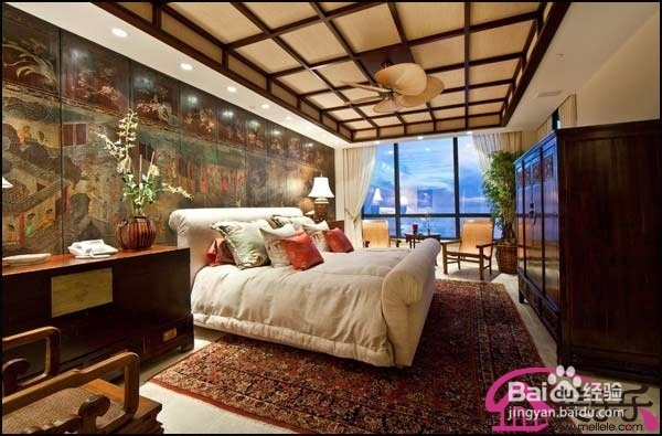 分享新中式装修效果图 营造典雅时尚卧室生活