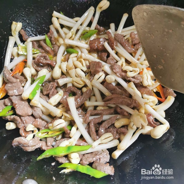 牛肉炒花生芽做法
