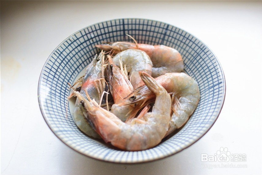 蒜香孜然烤虾的做法