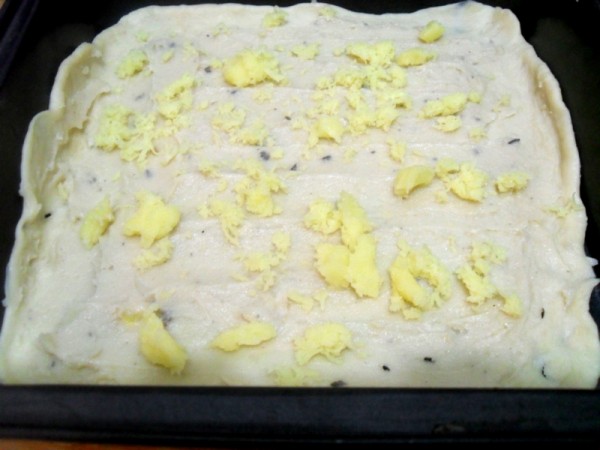 方形培根香菇披萨