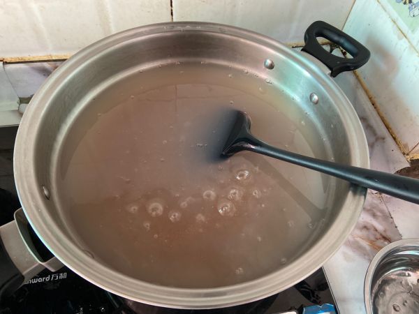 椰汁紫薯西米露