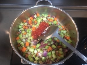 红酒炖牛尾配土豆泥