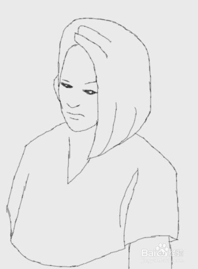 简笔画护士是怎么画的