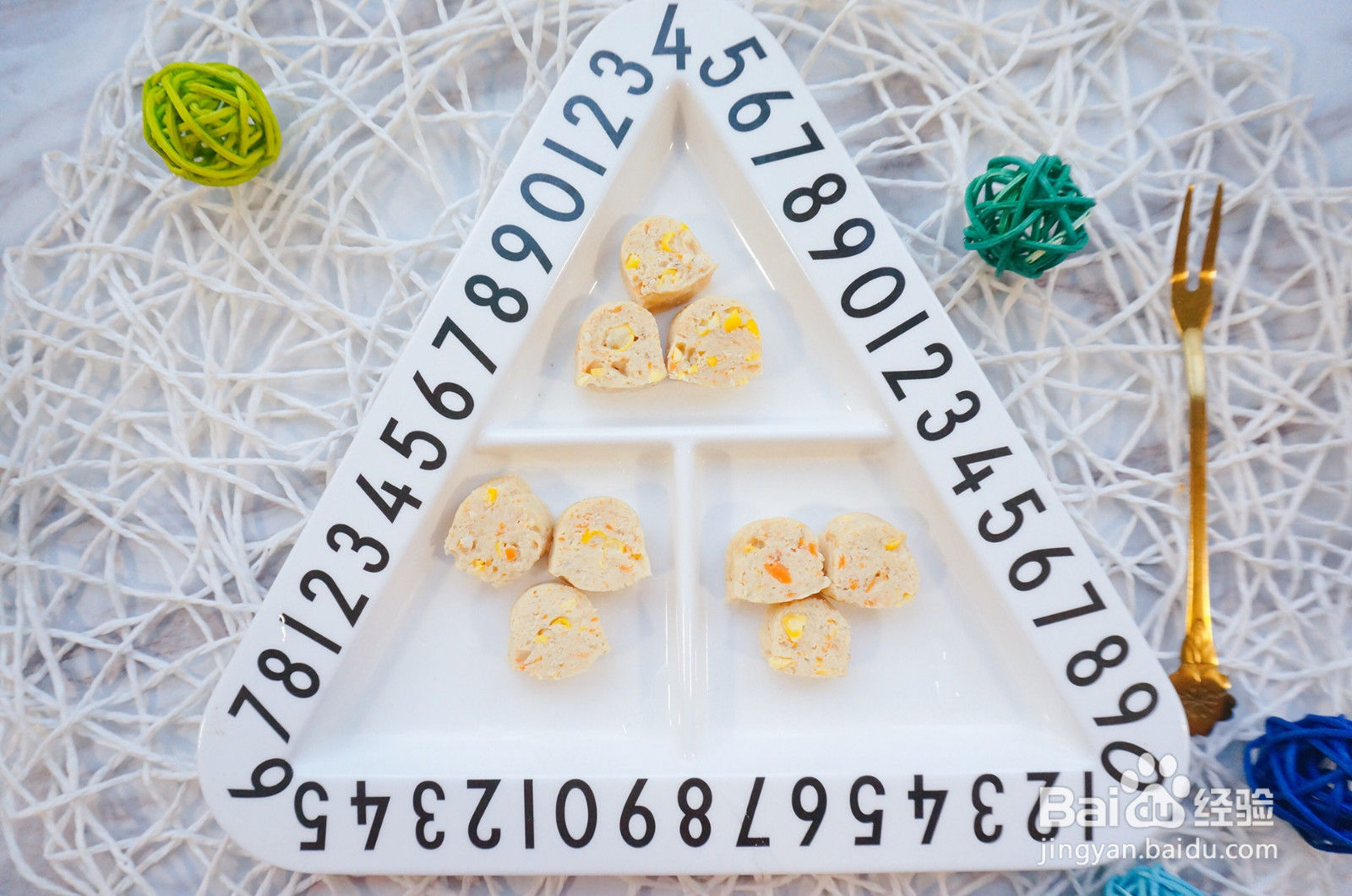 玉米鸡肉肠·辅食的做法