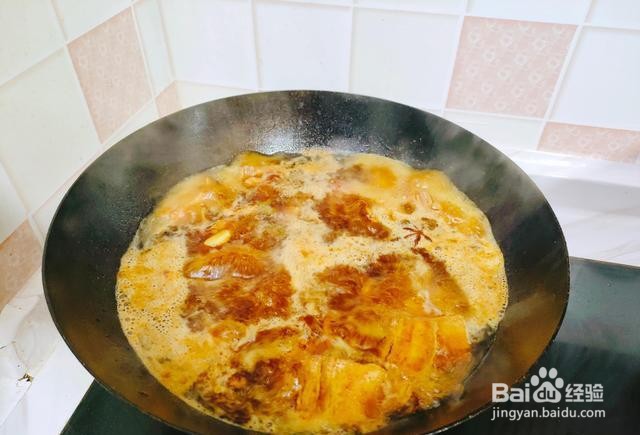 家庭自制铁锅炖五花肉