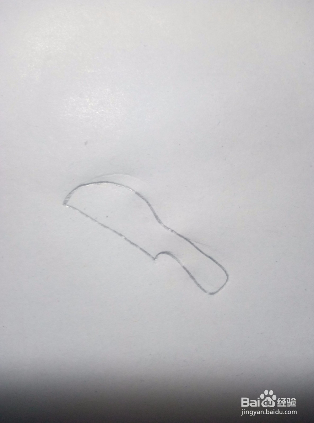 梳子的简笔画教程