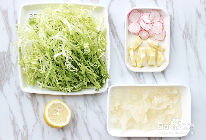 带你做苦菊银耳沙拉