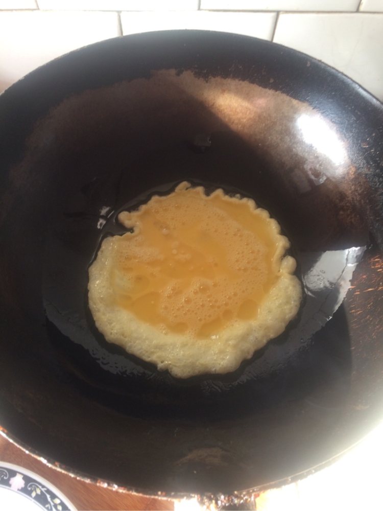 角瓜炒鸡蛋，味道真的棒极了！