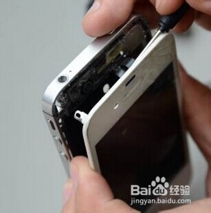 苹果机看人家也拆了真是土豪 iphone4S变形