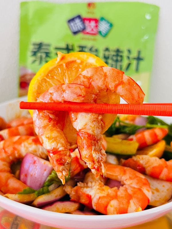 泰式酸辣柠檬虾