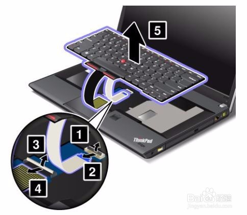 thinkpad 键盘拆装