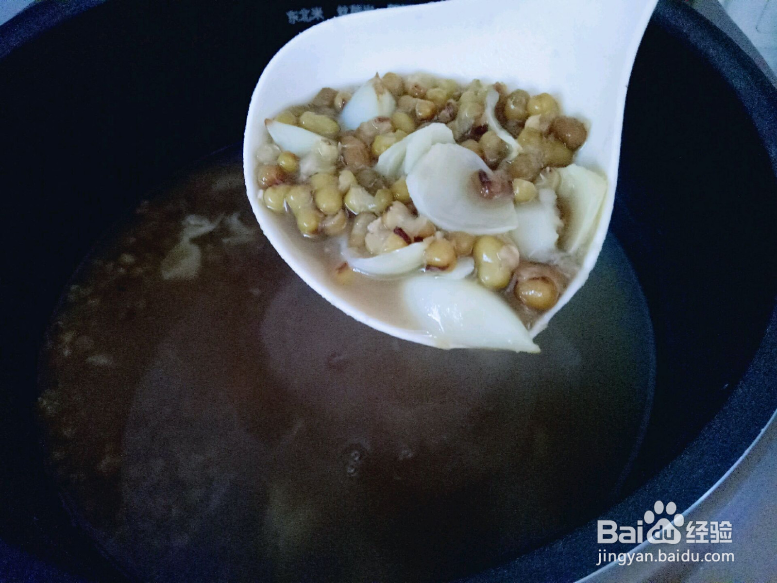 百合绿豆粥的做法