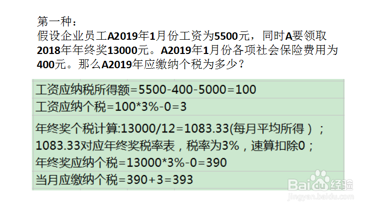 2019年终奖如何扣税