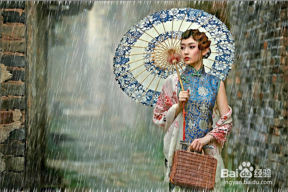 Ps如何打造下雨的动画效果