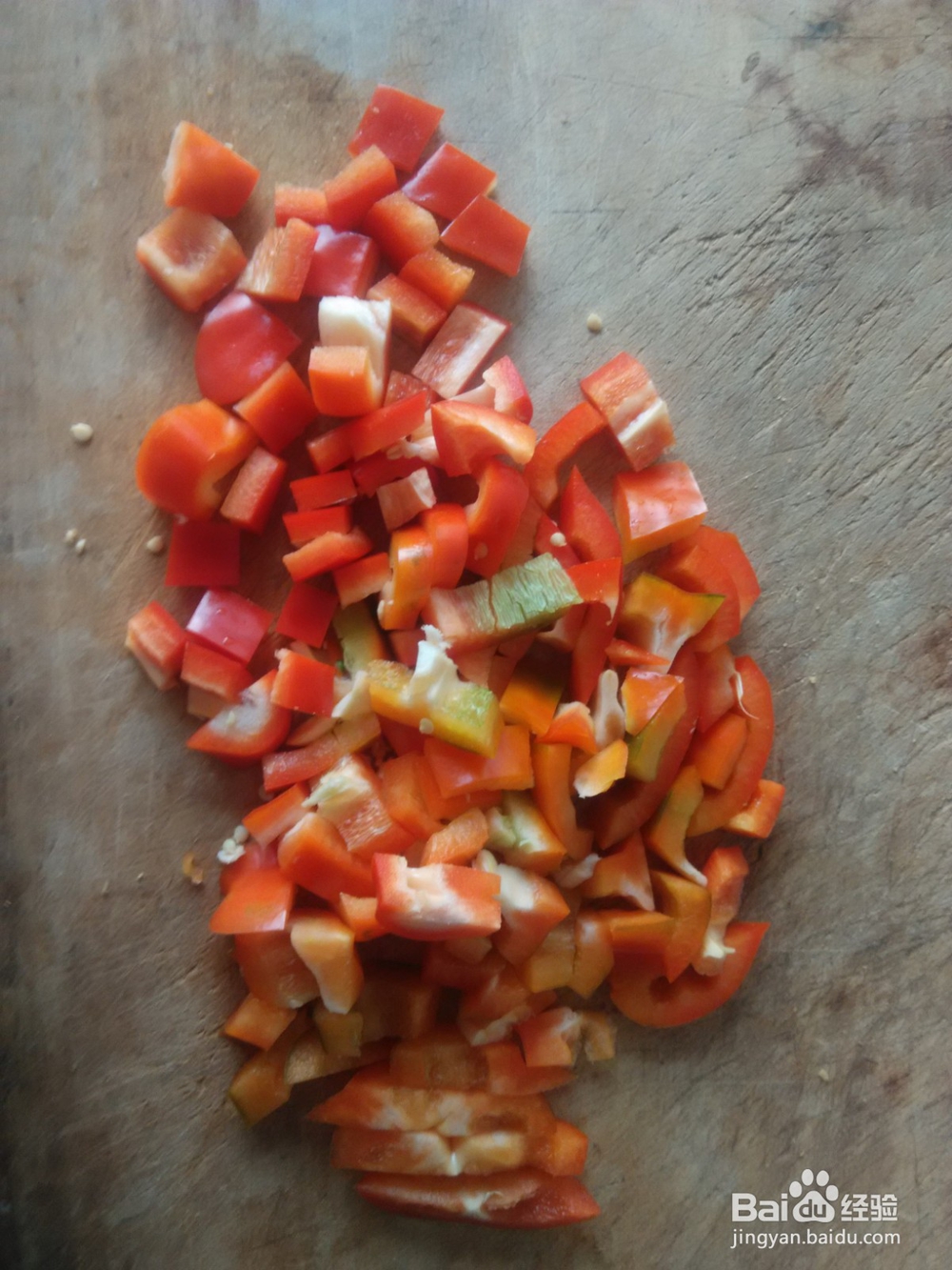 葱爆鸡蛋炒彩椒木耳