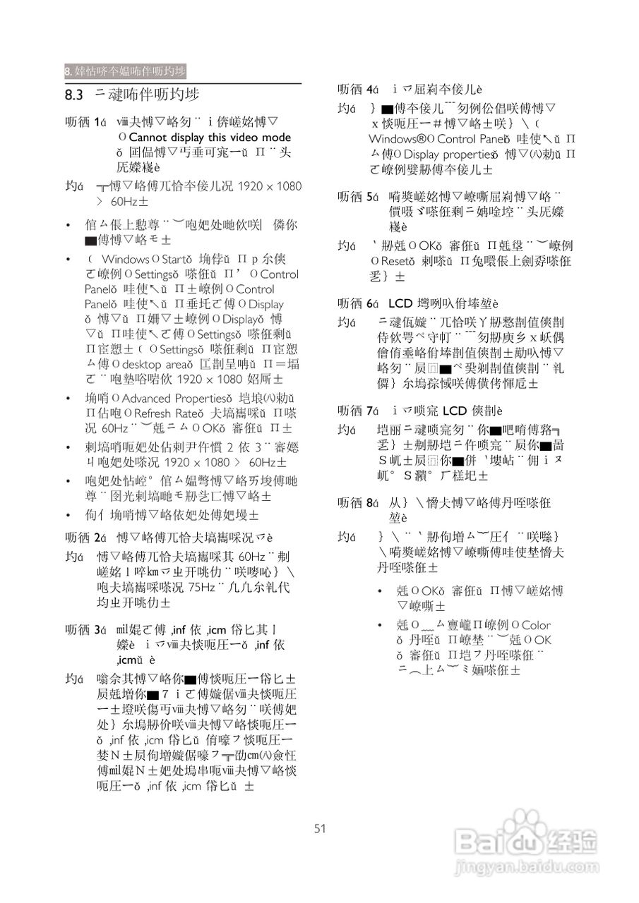 PHILIPS 22153显示器使用说明书:[6]