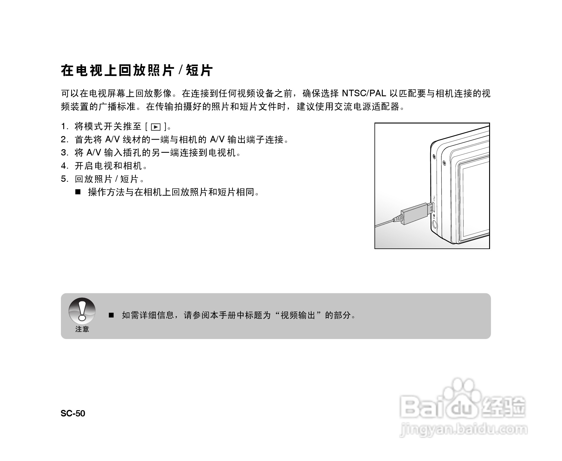 拍得丽SL-86码相机使用说明书:[5]