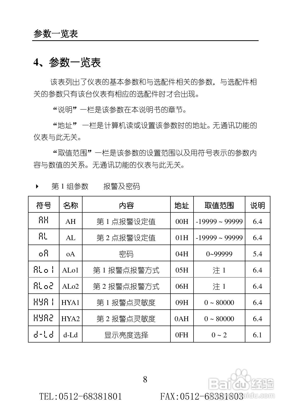苏州迅鹏SPB-XSE高精度数显仪表使用手册:[1]