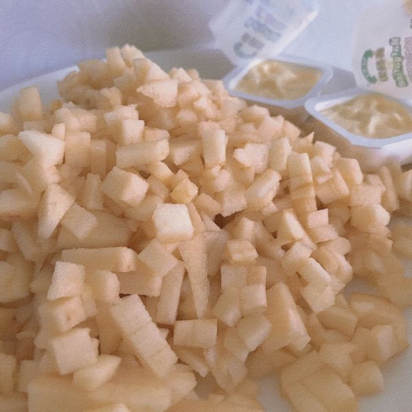 手抓饼变身苹果派