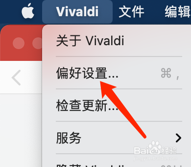 Mac版Vivaldi浏览器如何关闭启动时检查