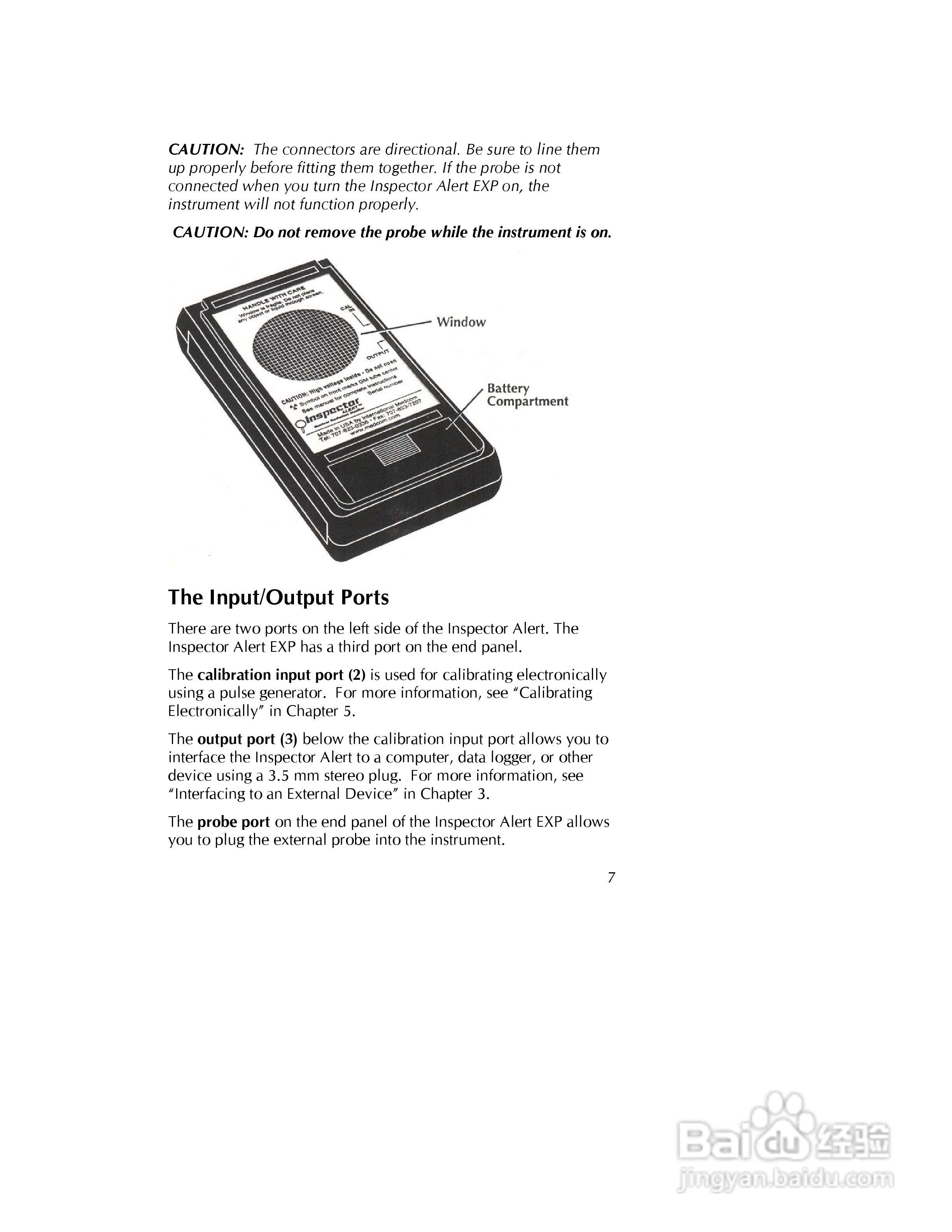 Inspector alert 辐射检测仪说明书:[2]