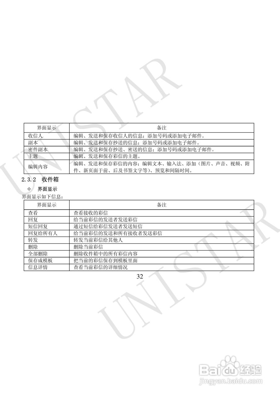 友信达 U999手机说明书:[4]