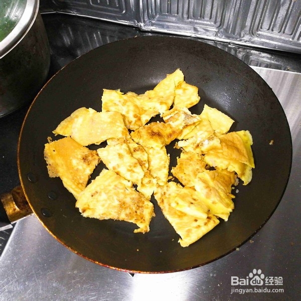 菜脯煎蛋的做法