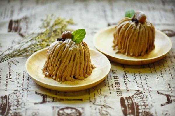 蒙布朗栗子蛋糕