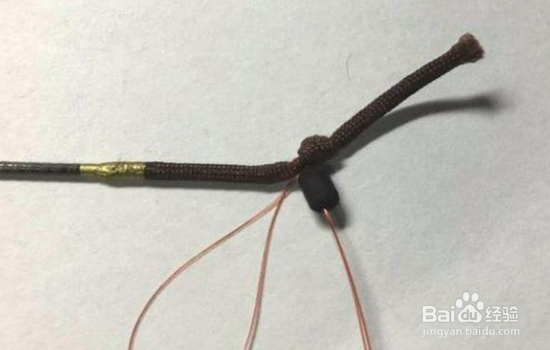 绑鱼竿头的结怎么打