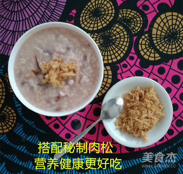 香菇红豆玉米粥
