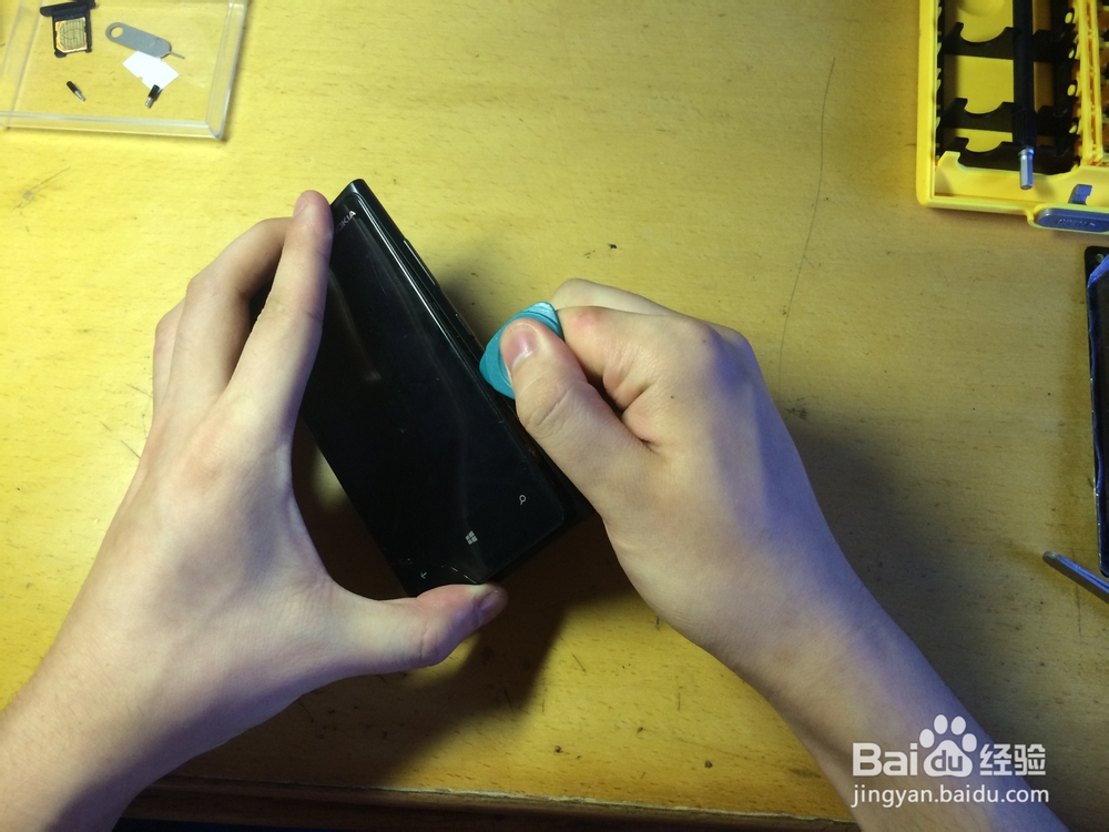 诺基亚Lumia920更换外屏玻璃