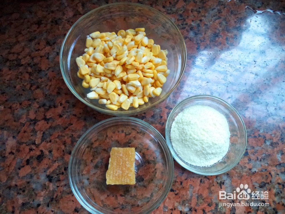 奶香玉米汁怎么做
